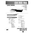 SONY CDXR88 Service Manual