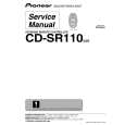 PIONEER CD-SR110/XZ/E5 Instrukcja Serwisowa