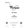 WHIRLPOOL 3LG5706XPW0 Parts Catalog