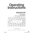 PANASONIC AGTL500 Owners Manual
