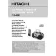 HITACHI CX45E Manual de Usuario