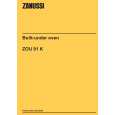 ZANUSSI ZOU91KX Owners Manual