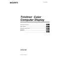 SONY CPD-E100 Owners Manual