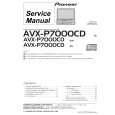 PIONEER AVX-P7300CD/ES Manual de Servicio