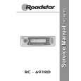 ROADSTAR RC691RD Manual de Servicio