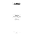 ZANUSSI ZOB662X Owners Manual
