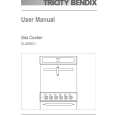 TRICITY BENDIX CLASS/1WN Owners Manual