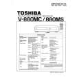 TOSHIBA V-880MS Instrukcja Serwisowa