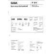 SABA P203R Service Manual