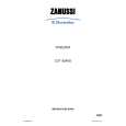 ZANUSSI ZUT6245S Owners Manual