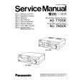 PANASONIC AG7700E Service Manual
