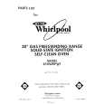 WHIRLPOOL SF396PEPW7 Parts Catalog