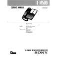 SONY ITM500 Service Manual