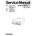 PANASONIC AG5700B Service Manual