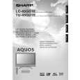 SHARP TU45GD1E Owners Manual