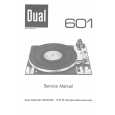 DUAL 601 Service Manual