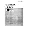 TOSHIBA PCX15 Service Manual