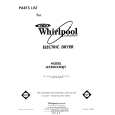 WHIRLPOOL LE5800XMW1 Catálogo de piezas