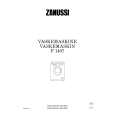 ZANUSSI F1407 Owners Manual