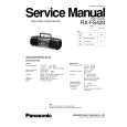 PANASONIC RXFS420 Instrukcja Serwisowa