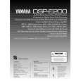 YAMAHA DSP-E200 Instrukcja Obsługi