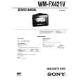 SONY WMFX421V Service Manual
