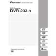 PIONEER DVR-233-S/LF Instrukcja Obsługi