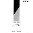 KAWAI P351 Owners Manual