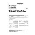 PIONEER TSWX100BPA Instrukcja Serwisowa