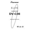 PIONEER DV-C36 Manual de Usuario