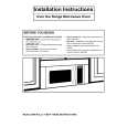 WHIRLPOOL UMV2186AAW Manual de Instalación