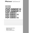 PIONEER PDP50MXE10 Manual de Usuario