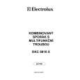 ELECTROLUX EKC5610XB Owners Manual