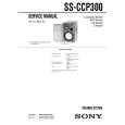 SONY SSCCP300 Service Manual