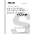 TOSHIBA SDV395 Instrukcja Serwisowa