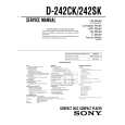 SONY D-242SK Service Manual