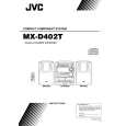 JVC SP-D402 Manual de Usuario
