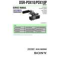 SONY DSRPDX10 Service Manual