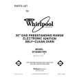 WHIRLPOOL SF365BEYN0 Parts Catalog