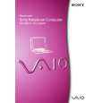 SONY PCG-505E VAIO Software Manual