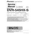 PIONEER DVR-545HX-S/WYXK5 Manual de Servicio