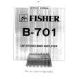 FISHER B701 Service Manual
