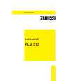 ZANUSSI FLS513 Owners Manual