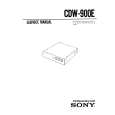 SONY CDW-900E Manual de Servicio