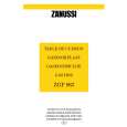 ZANUSSI ZGF983TCX Owners Manual