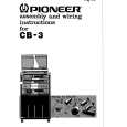 PIONEER CB-3 Owners Manual