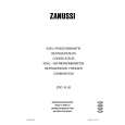 ZANUSSI ZRD18JB Owners Manual