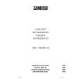 ZANUSSI ZRX7JB Owners Manual