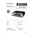 SANYO VCR4500 Service Manual