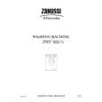 ZANUSSI ZWF1221G Owners Manual